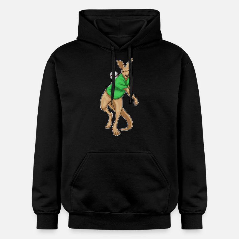Baseball Kangourou - Sweat à capuche Softstyle® Gildan Unisexe - noir