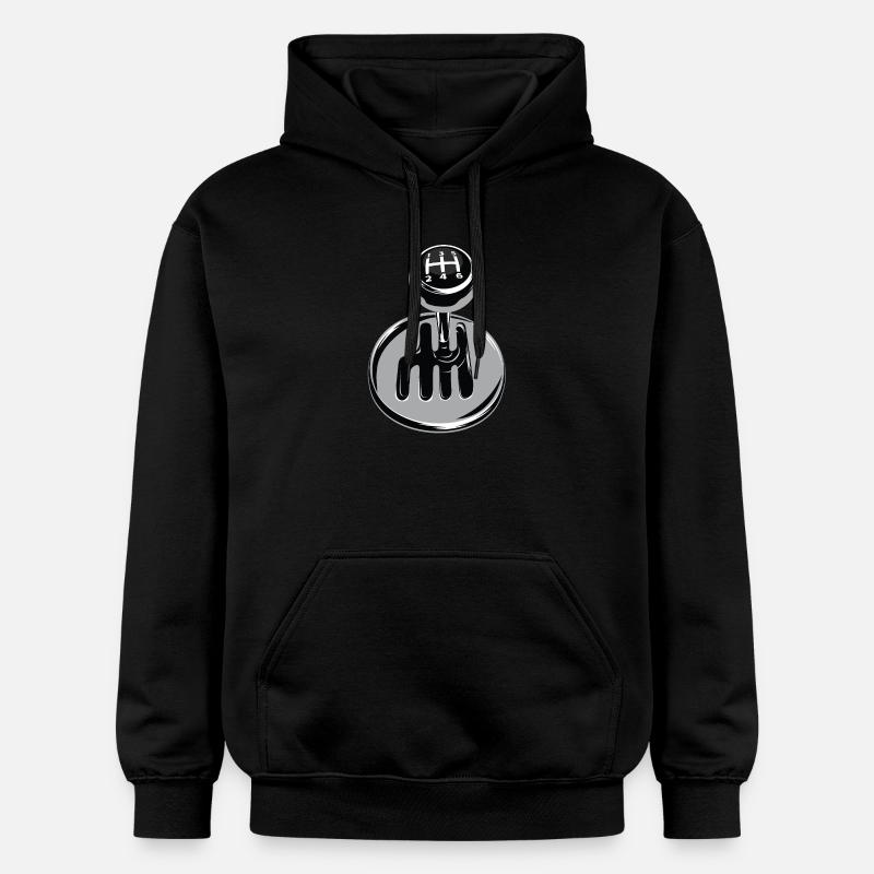 Gear shift - sport automobile - Sweat à capuche Softstyle® Gildan Unisexe - noir