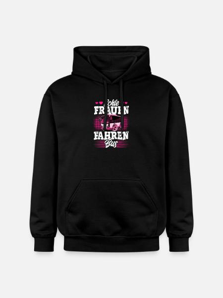 Busfahrerin - Gildan Unisex Softstyle® Midweight Hoodie - Schwarz
