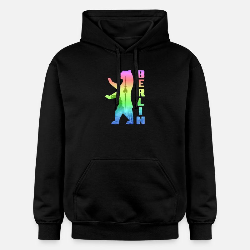 Berlin Pride - Sweat à capuche Softstyle® Gildan Unisexe - noir