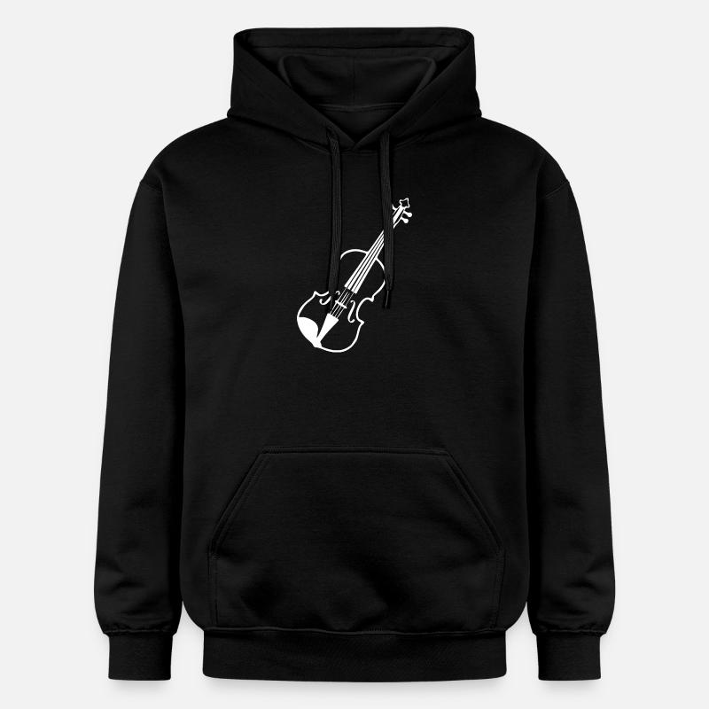 Violon Musique de violon - Sweat à capuche Softstyle® Gildan Unisexe - noir