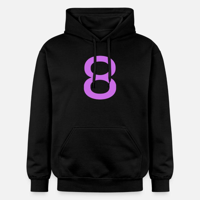 8 - Sweat à capuche Softstyle® Gildan Unisexe - noir