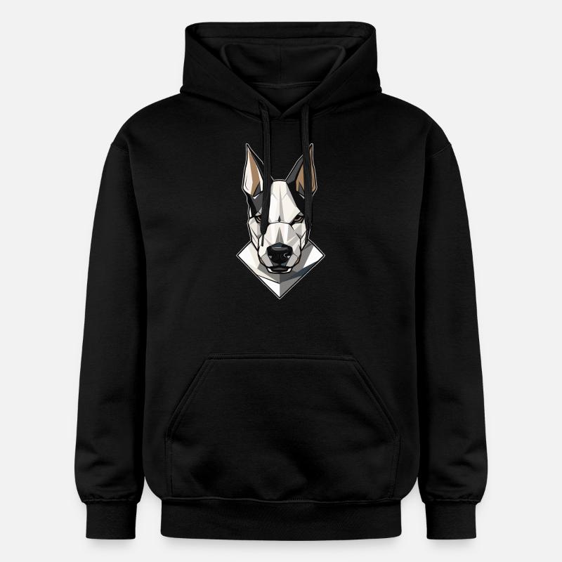 Bull terrier - Sweat à capuche Softstyle® Gildan Unisexe - noir