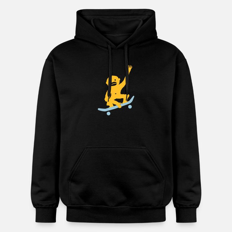 quelque chose de louche - Sweat à capuche Softstyle® Gildan Unisexe - noir