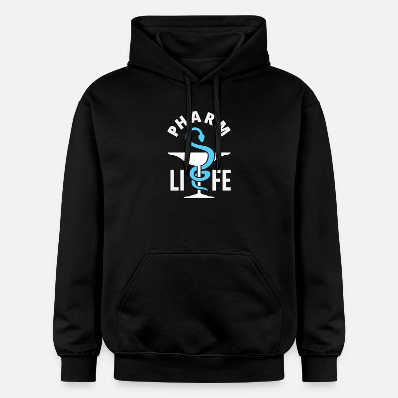 Pharmacien Technicien Pharmaceutique - Sweat à capuche Softstyle® Gildan Unisexe - noir