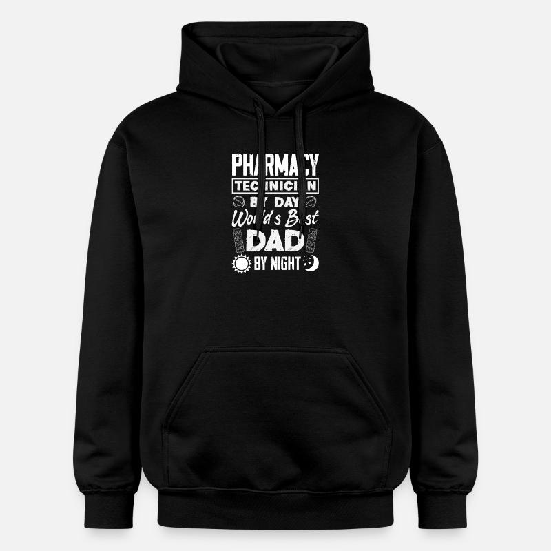 Pharmacist Pharmaceutical Technical - Gildan Unisex Softstyle® Midweight Hoodie - black