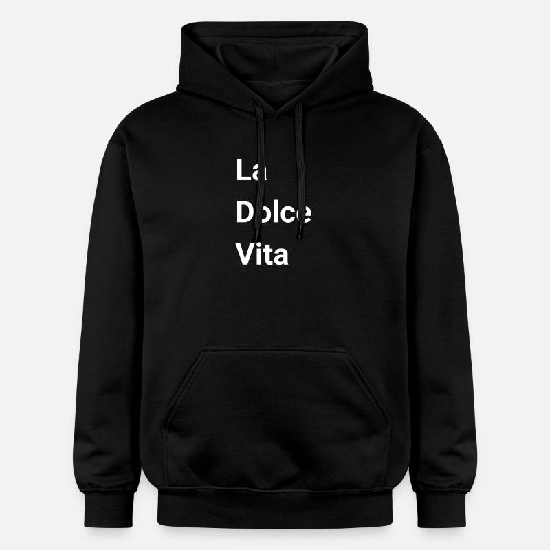 La Dolce Vita - Sweat à capuche Softstyle® Gildan Unisexe - noir