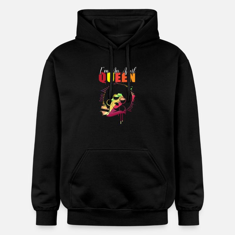 Signe du zodiaque Bélier - Sweat à capuche Softstyle® Gildan Unisexe - noir