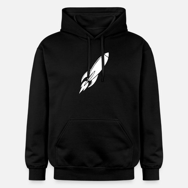 fusée - Sweat à capuche Softstyle® Gildan Unisexe - noir