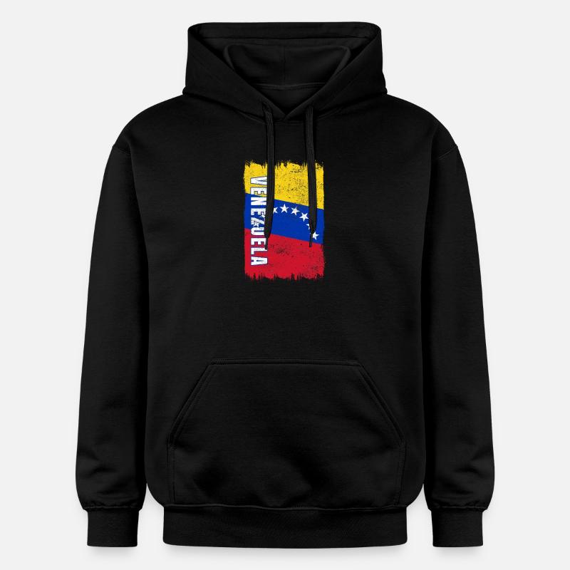 Drapeau du Venezuela - Sweat à capuche Softstyle® Gildan Unisexe - noir