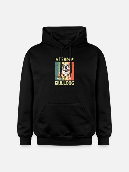 Chien bouledogue anglais - Sweat à capuche Softstyle® Gildan Unisexe - noir