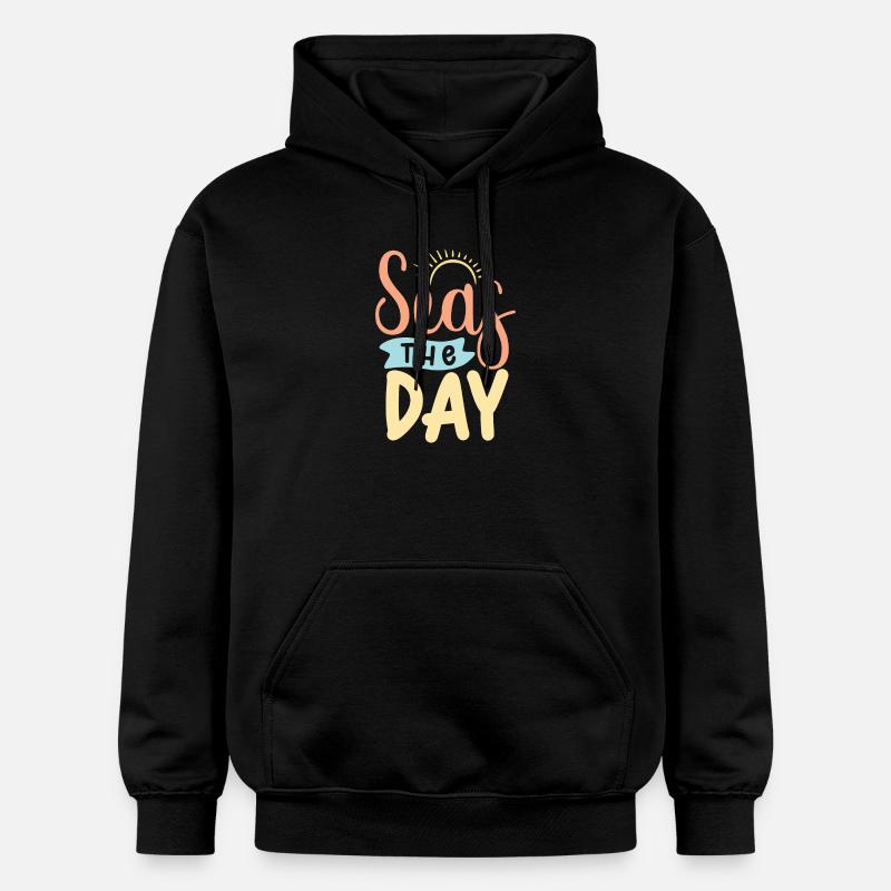 Mers Le Jour - Sweat à capuche Softstyle® Gildan Unisexe - noir