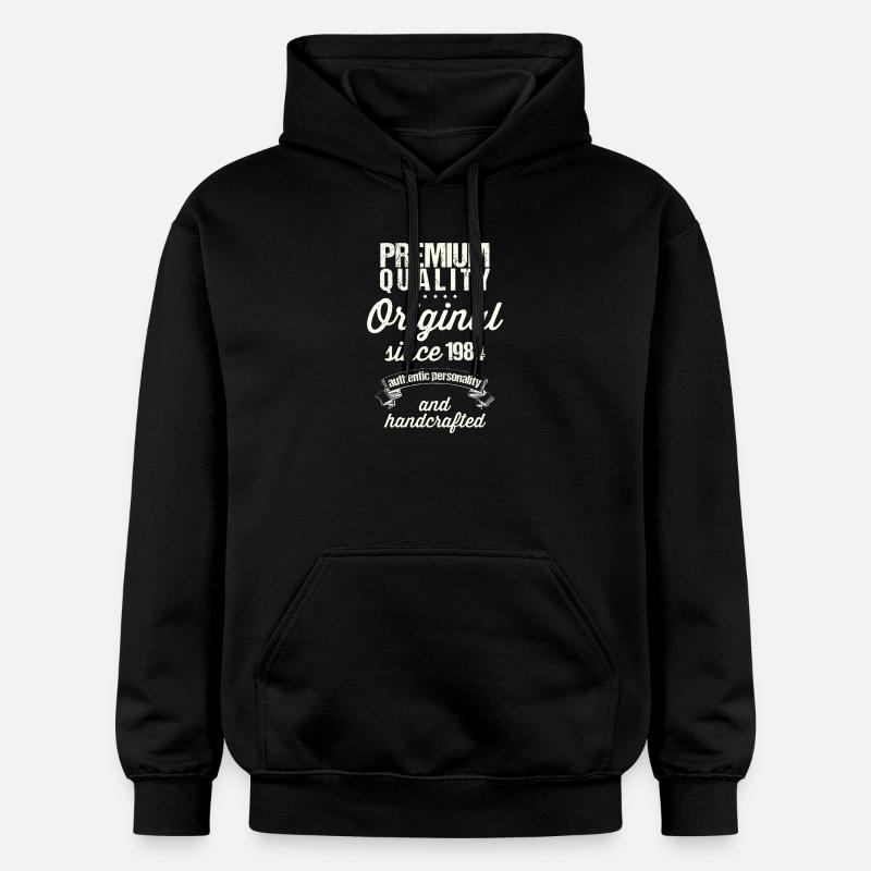 Année 1984 - Sweat à capuche Softstyle® Gildan Unisexe - noir