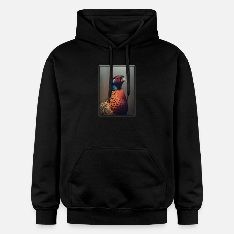 Faisans Faisan - Sweat à capuche Softstyle® Gildan Unisexe - noir