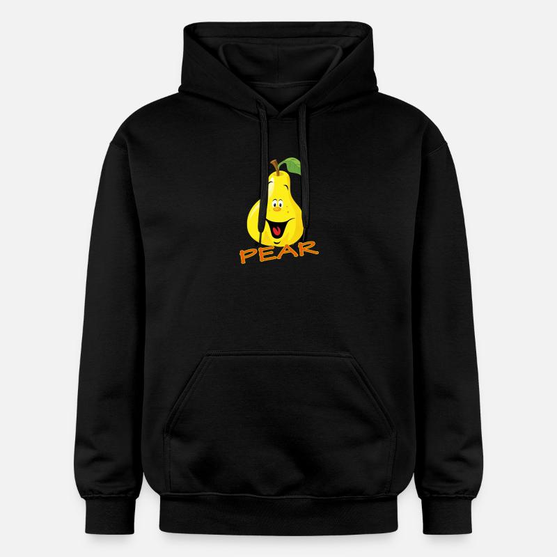 PEAR - Sweat à capuche Softstyle® Gildan Unisexe - noir