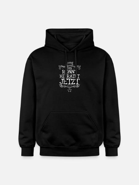 Geschenk für Ronny - Gildan Unisex Softstyle® Midweight Hoodie - Schwarz