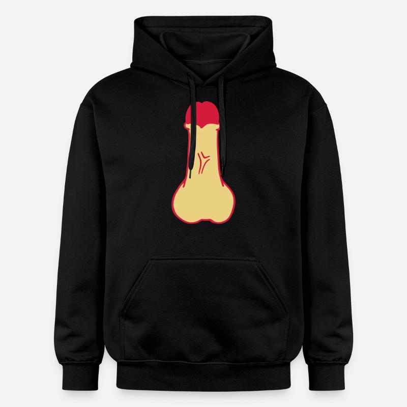 bite penis queue sexe - Sweat à capuche Softstyle® Gildan Unisexe - noir