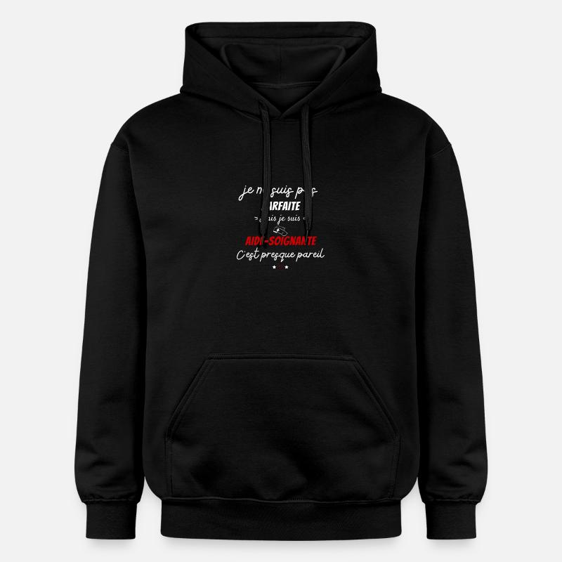 Nicht perfekter Pfleger Geschenk Pfleger - Gildan Unisex Softstyle® Midweight Hoodie - Schwarz