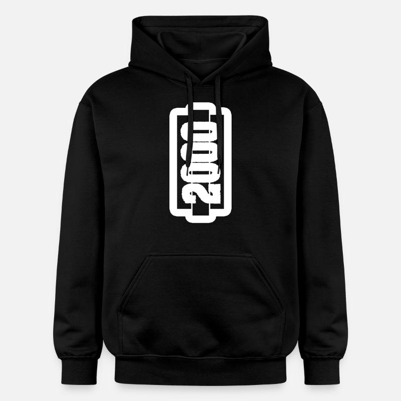 2000 - Sweat à capuche Softstyle® Gildan Unisexe - noir