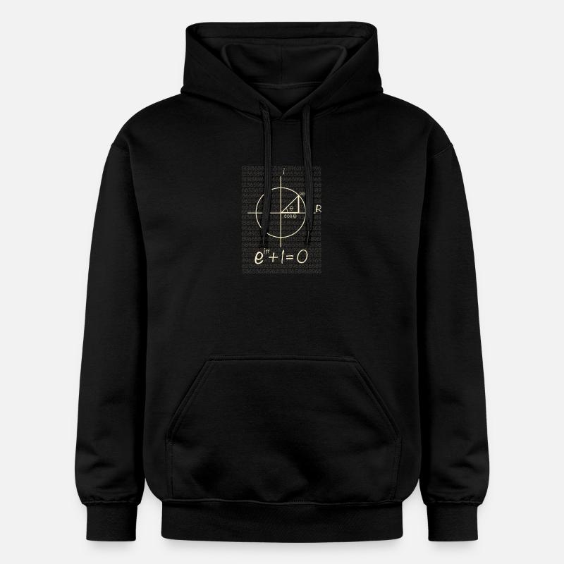 Équation d’Euler - Sweat à capuche Softstyle® Gildan Unisexe - noir