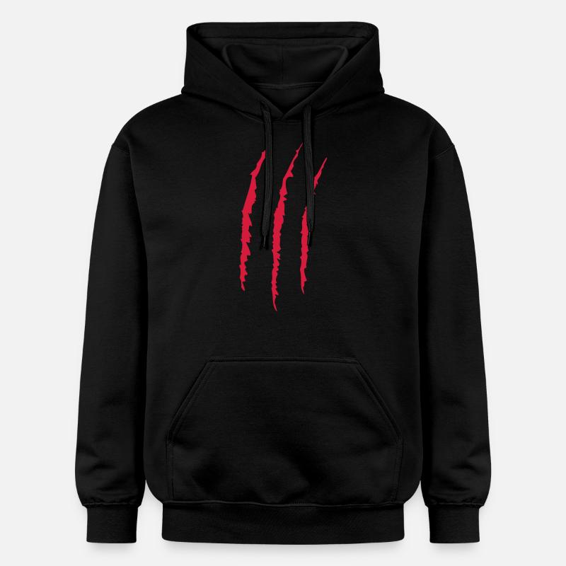 Kratzer - Gildan Unisex Softstyle® Midweight Hoodie - Schwarz