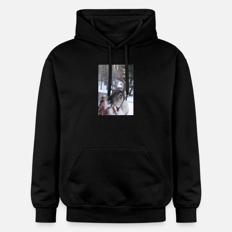 renne - Sweat à capuche Softstyle® Gildan Unisexe - noir