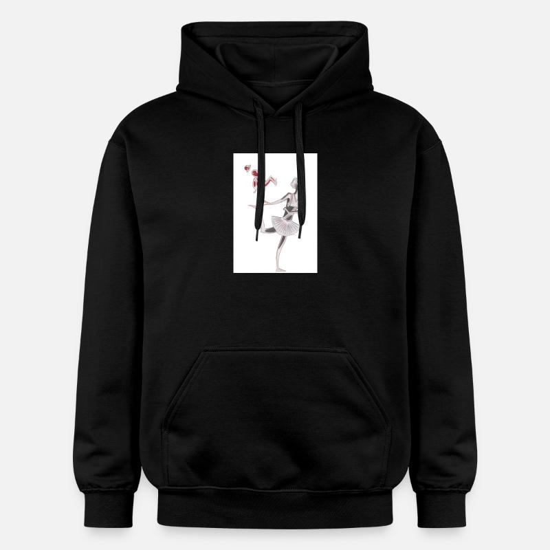 Du ballet - Sweat à capuche Softstyle® Gildan Unisexe - noir