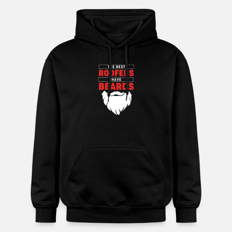 Déclaration métier d’artisan couvreur - Sweat à capuche Softstyle® Gildan Unisexe - noir