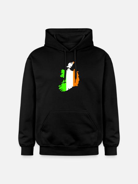 Pays d’Irlande - Sweat à capuche Softstyle® Gildan Unisexe - noir