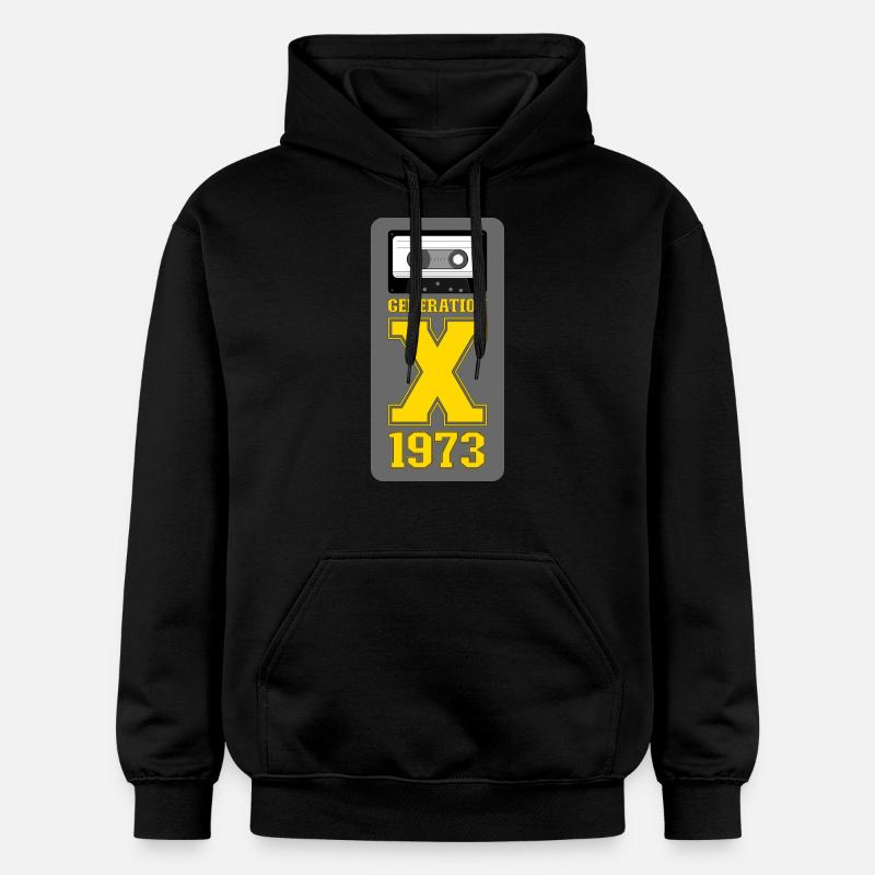 1973 Génération X Punk - Sweat à capuche Softstyle® Gildan Unisexe - noir