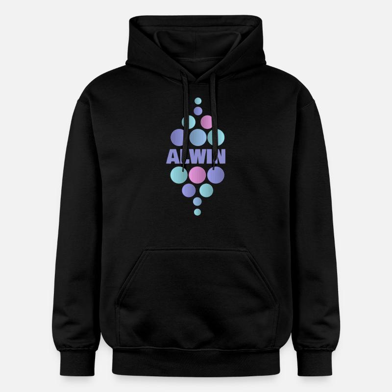 Alwin - Sweat à capuche Softstyle® Gildan Unisexe - noir