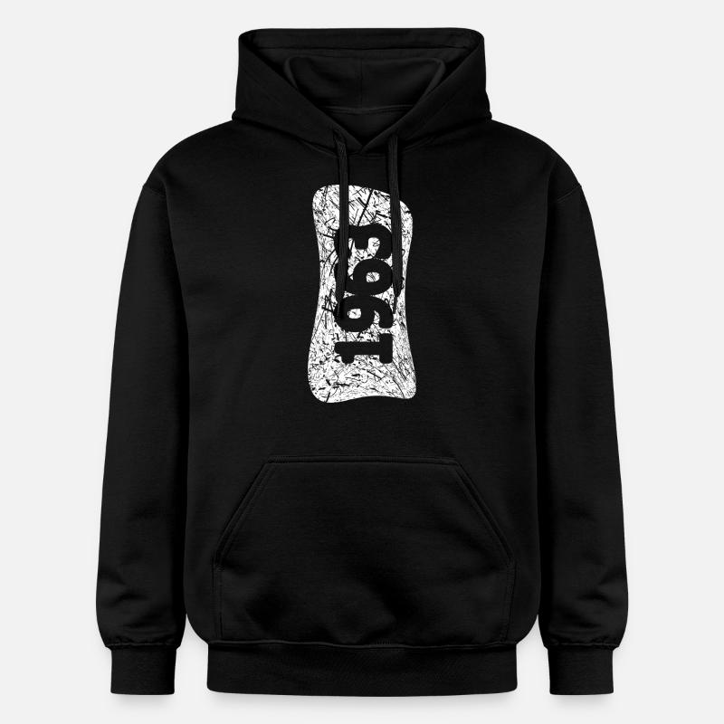 Mariage 1963 - Sweat à capuche Softstyle® Gildan Unisexe - noir