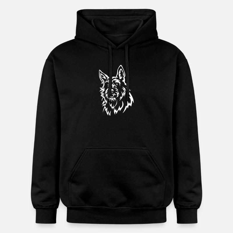 Picard Head « Black Edition » - Sweat à capuche Softstyle® Gildan Unisexe - noir