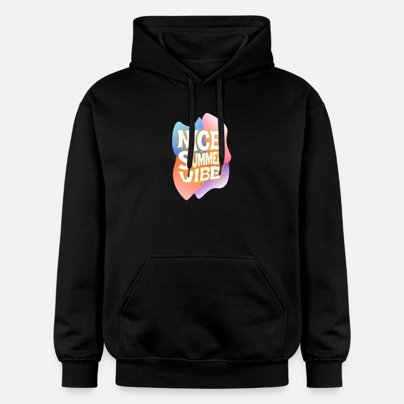 Belle ambiance estivale - Sweat à capuche Softstyle® Gildan Unisexe - noir