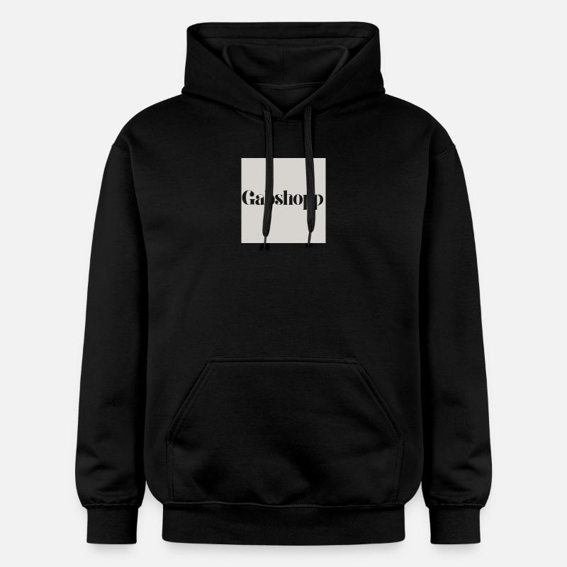 logo - Gildan Unisex Softstyle® Midweight Hoodie - black