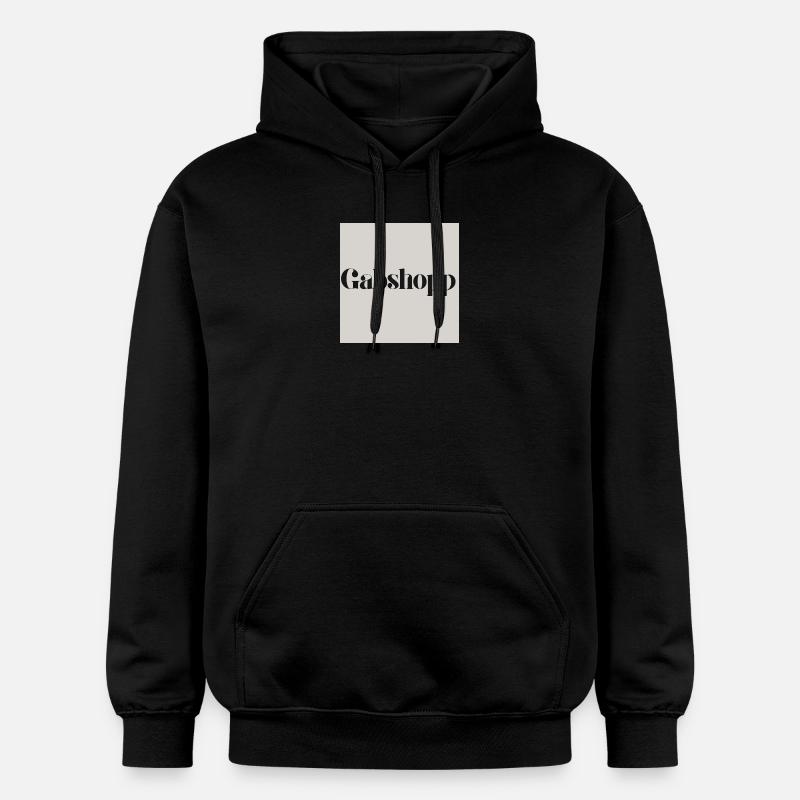 Logo - Sweat à capuche Softstyle® Gildan Unisexe - noir