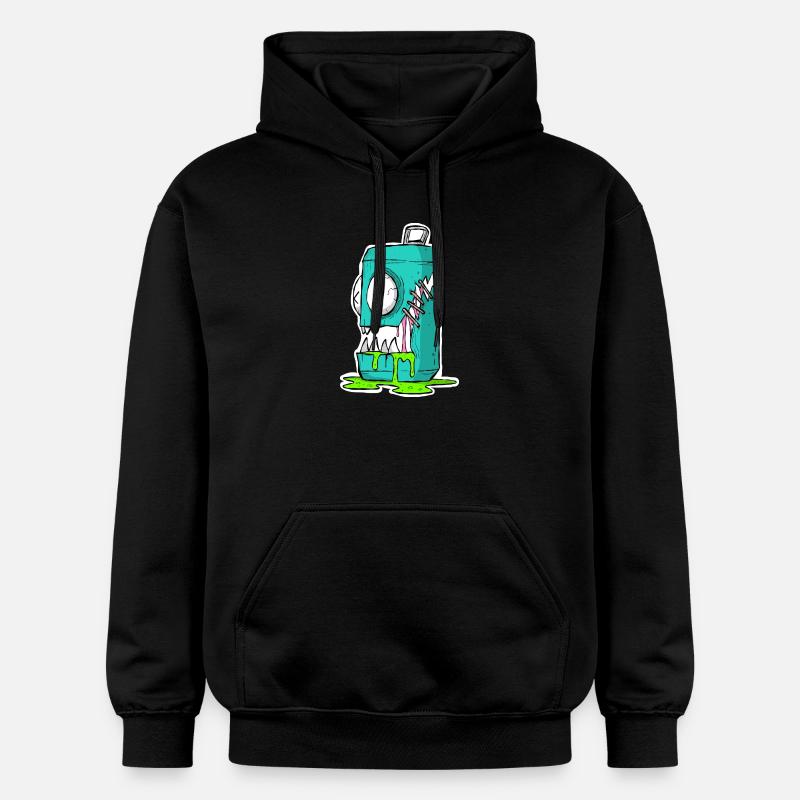 Monster Box Bande dessinée - Sweat à capuche Softstyle® Gildan Unisexe - noir