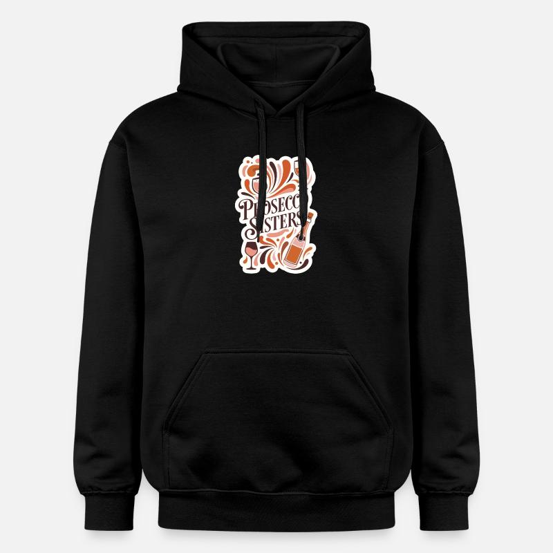 Fête des Sœurs Prosecco - Sweat à capuche Softstyle® Gildan Unisexe - noir
