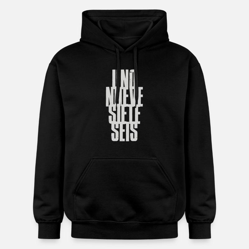 Uno Nueve Siete Seis 1976 - Sweat à capuche Softstyle® Gildan Unisexe - noir