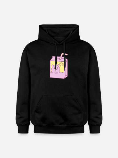 Cute Package Design - Gildan Unisex Softstyle® Midweight Hoodie - black