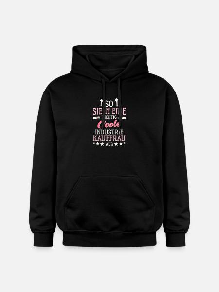 Cool industrial clerk - Gildan Unisex Softstyle® Midweight Hoodie - black