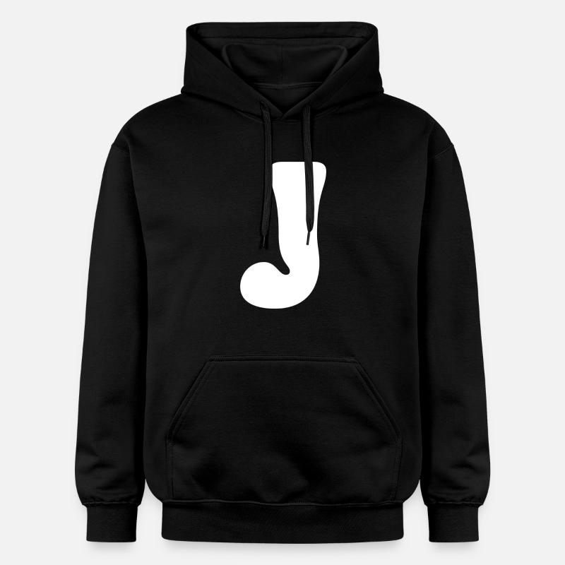 J - Sweat à capuche Softstyle® Gildan Unisexe - noir