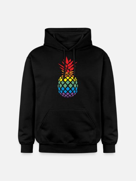 Einfach gute Ananas - Gildan Unisex Softstyle® Midweight Hoodie - Schwarz