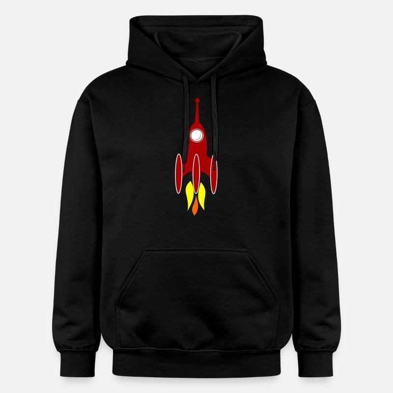 fusée - Sweat à capuche Softstyle® Gildan Unisexe - noir