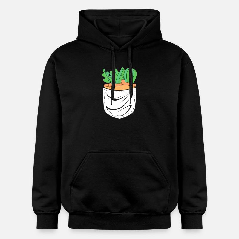 Cactus Plante Cactus - Sweat à capuche Softstyle® Gildan Unisexe - noir