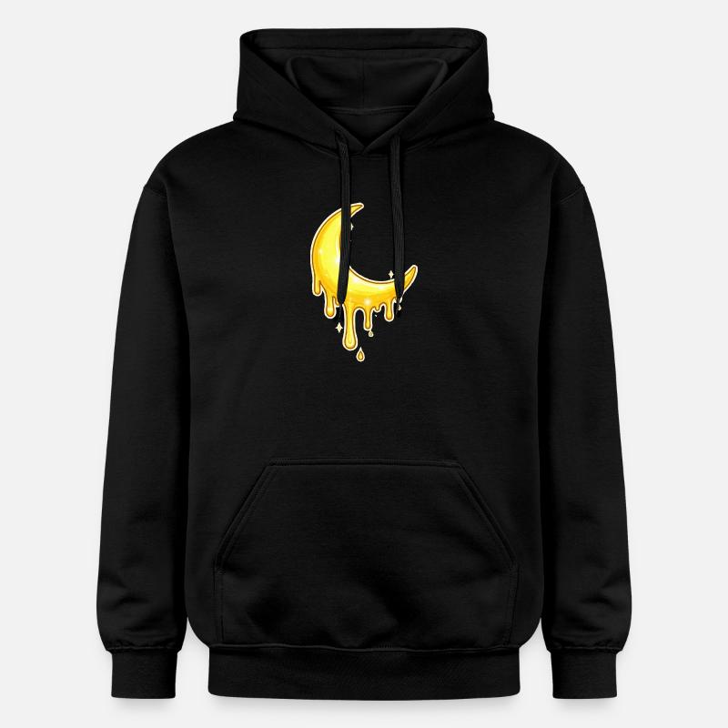 Goutte de Lune d’Or - Sweat à capuche Softstyle® Gildan Unisexe - noir