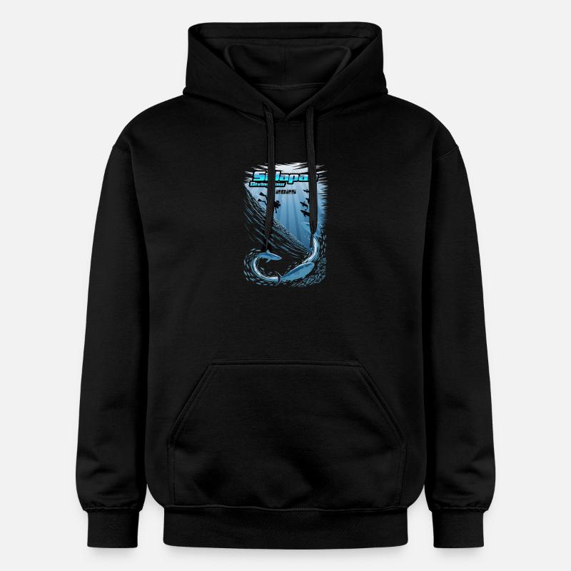 Plongée Sidapan 2025 - Sweat à capuche Softstyle® Gildan Unisexe - noir