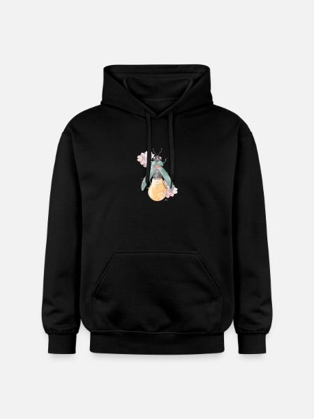 Birne | Blüte | Käferchen - Gildan Unisex Softstyle® Midweight Hoodie - Schwarz