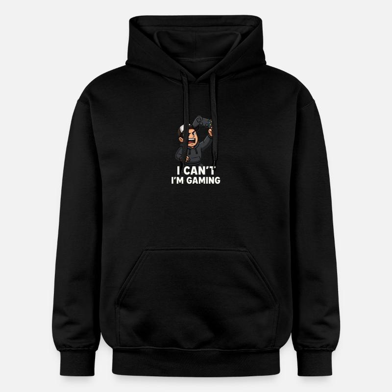 Je ne peux pas jouer - Sweat à capuche Softstyle® Gildan Unisexe - noir