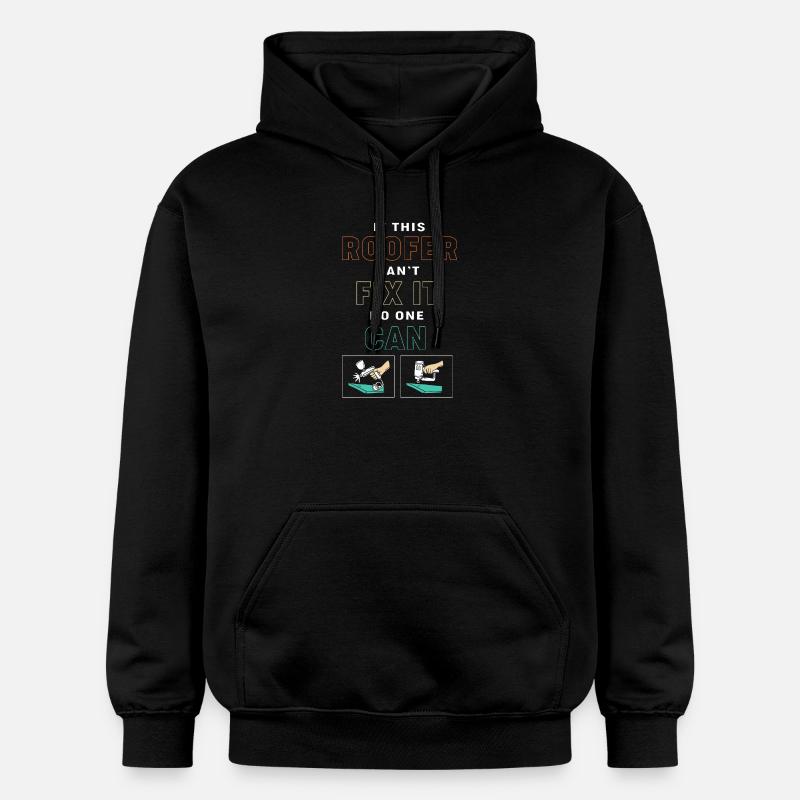Couvreur - Sweat à capuche Softstyle® Gildan Unisexe - noir